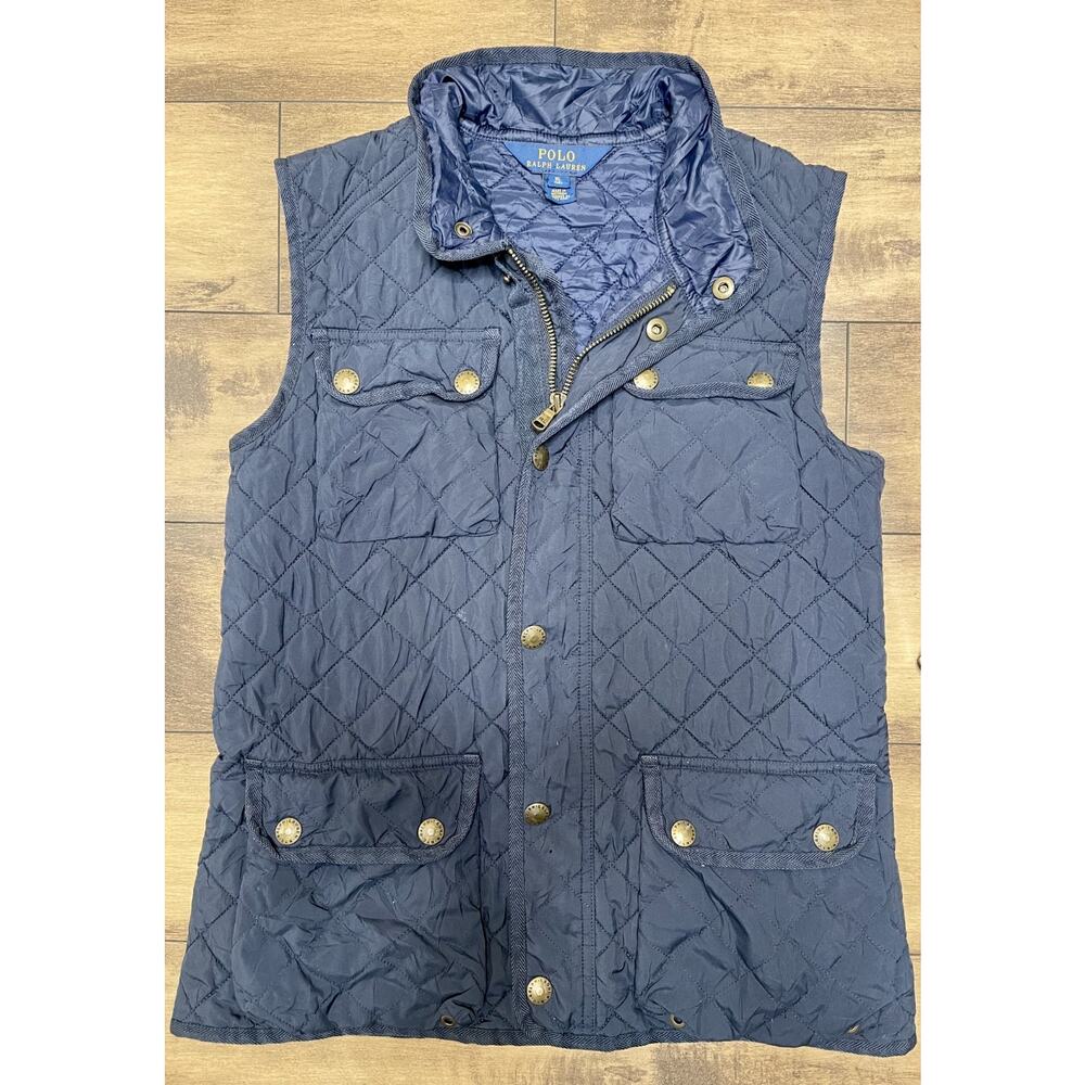 Ralph Lauren Women's Diamond Quilted Vest: XL